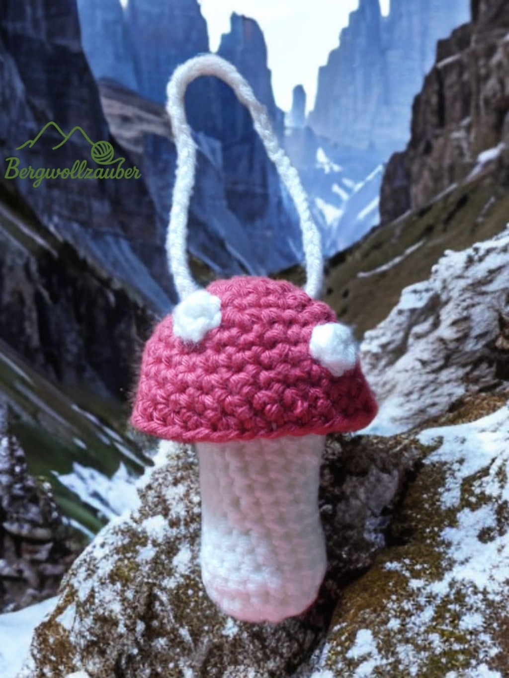 Pilzanhänger mit Geheimfach