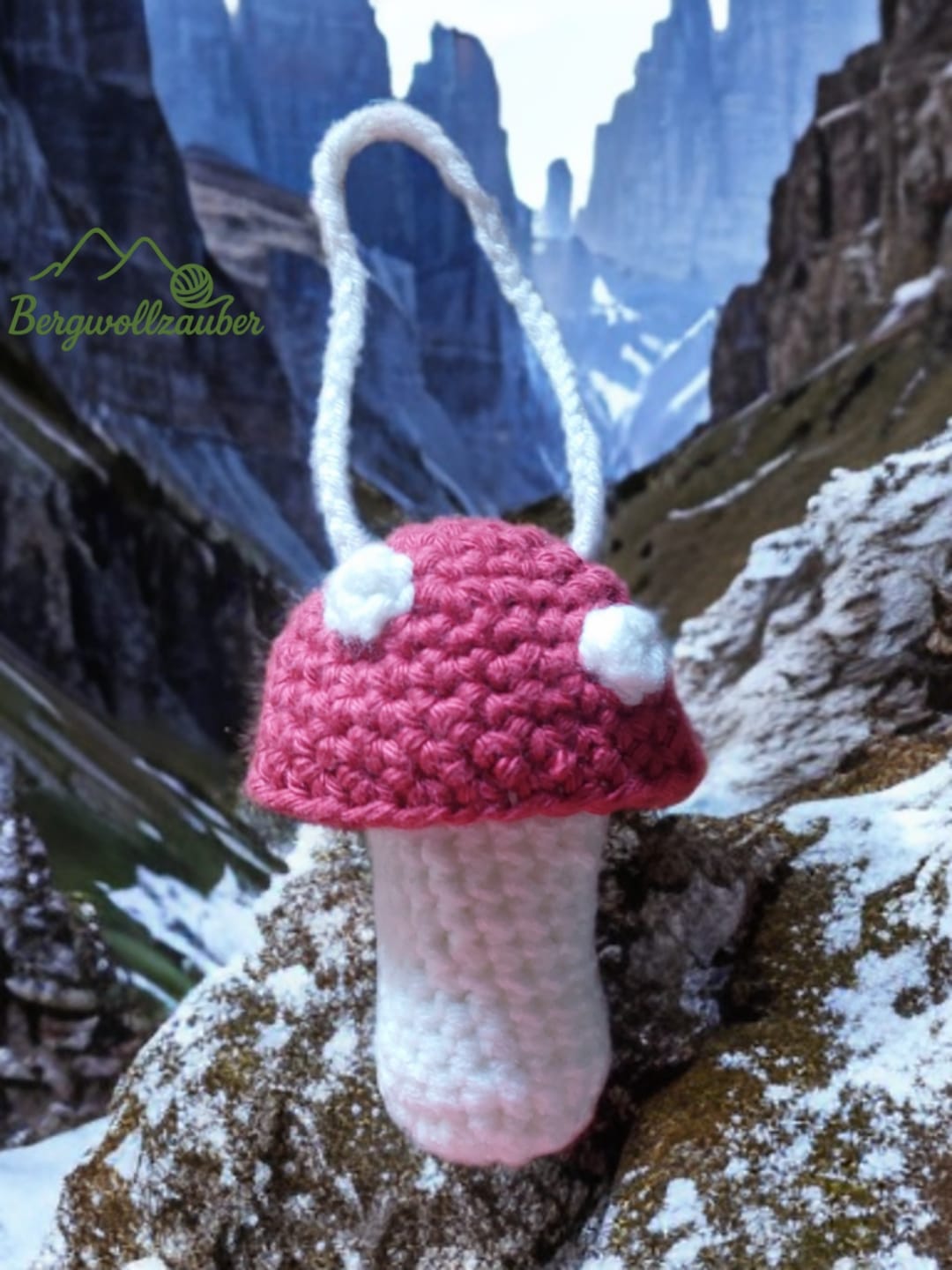 Pilzanhänger mit Geheimfach