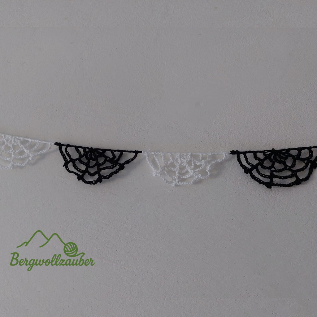 Halloween-Girlande Spinnennetz 🕸