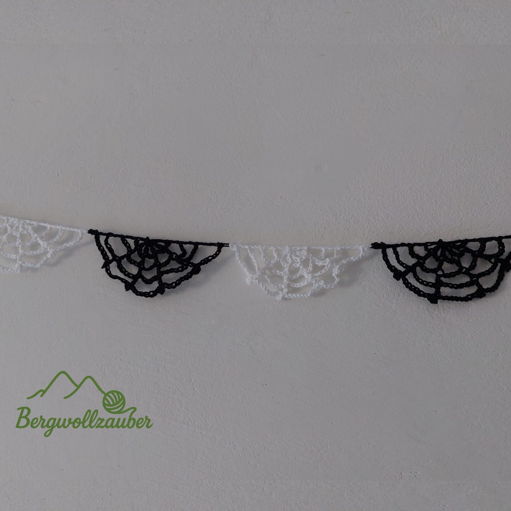 Halloween-Girlande Spinnennetz 🕸